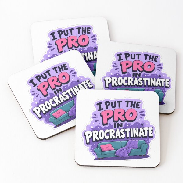 Item preview, I Put The Pro In Procrastinate designed and sold by Owcomm.