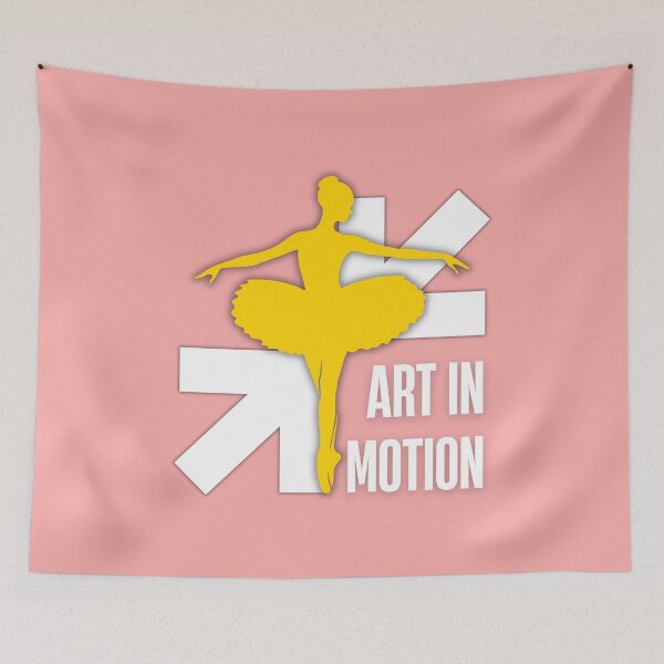 Item preview, Art In Motion Ballet Dancer T-Shirt Ballerina Gift Dance Lover Graphic Tee designed and sold by oonproducts.