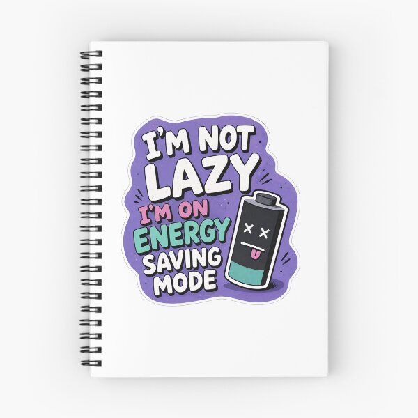 Item preview, Im Not Lazy Im On Energy Saving Mode designed and sold by Owcomm.