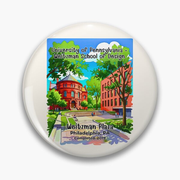 Item preview, University of Pennsylvania Weitzman School of Design Architectural Watercolor designed and sold by EvergreenPark - Tee Studio.