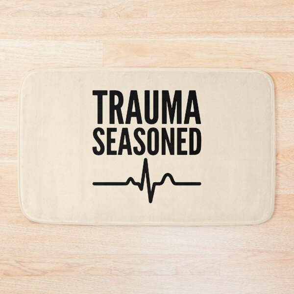 Item preview, Trauma Junkie ER Nurse Professional Sticker Design designed and sold by Dantin.