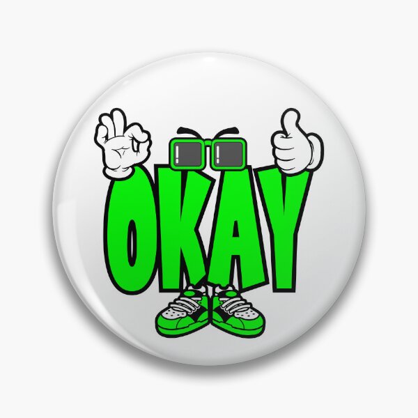 Item preview, Okay - ICONIC Comic Character fun Urban designed and sold by NFTWords.
