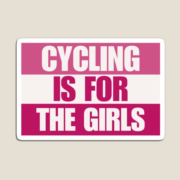 Item preview, El ciclismo es para las chicas. designed and sold by GraceeDrake.