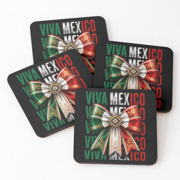 Item preview, Viva Mexico Independence Day Mexican Flag Bow designed and sold by OlakunleOloroz.