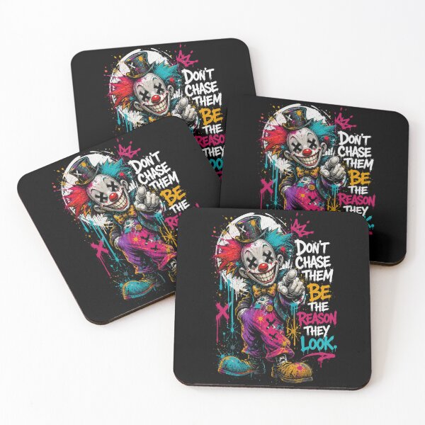 Item preview, Don't Chase Them Be The Reason They Look Graffiti Clown Streetwear T-Shirt designed and sold by PLUSHIWORLDtm.