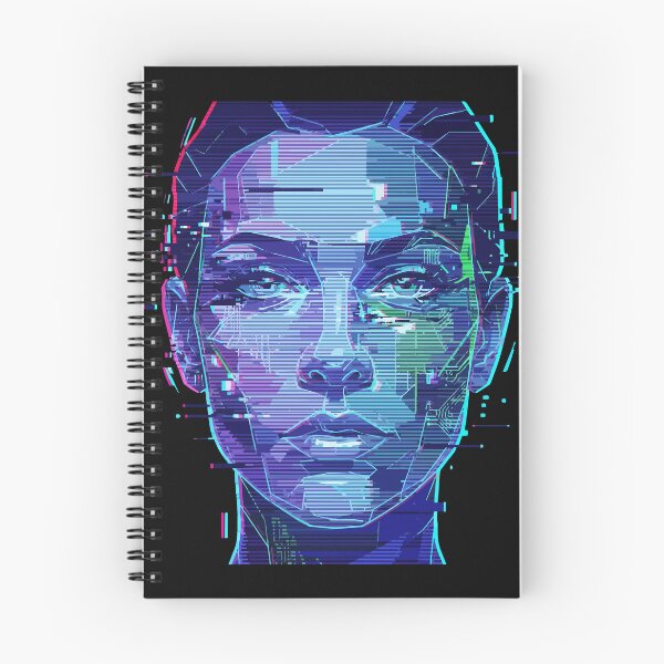 Item preview, GAN Glitch Face | Generative Adversarial Network Art designed and sold by Uglyandcute.