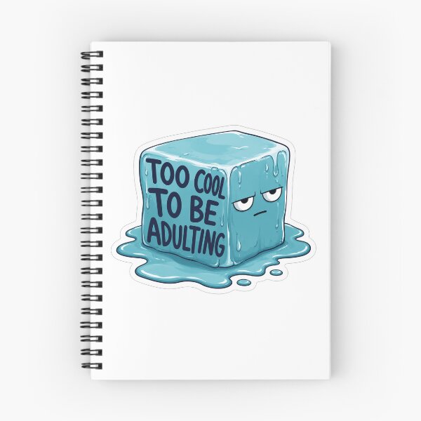 Item preview, Too Cool To Be Adulting Ice Cube designed and sold by Owcomm.