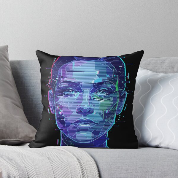 Item preview, GAN Glitch Face | Generative Adversarial Network Art designed and sold by Uglyandcute.