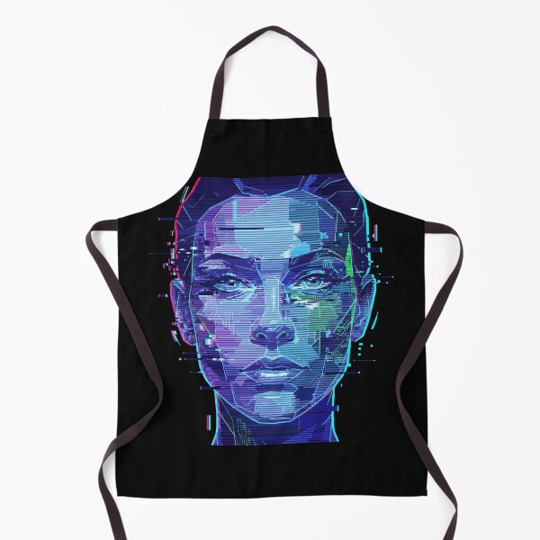 Item preview, GAN Glitch Face | Generative Adversarial Network Art designed and sold by Uglyandcute.