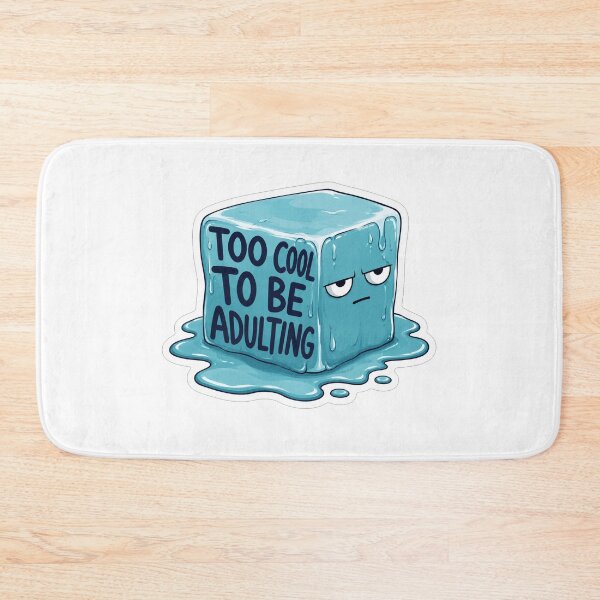 Item preview, Too Cool To Be Adulting Ice Cube designed and sold by Owcomm.
