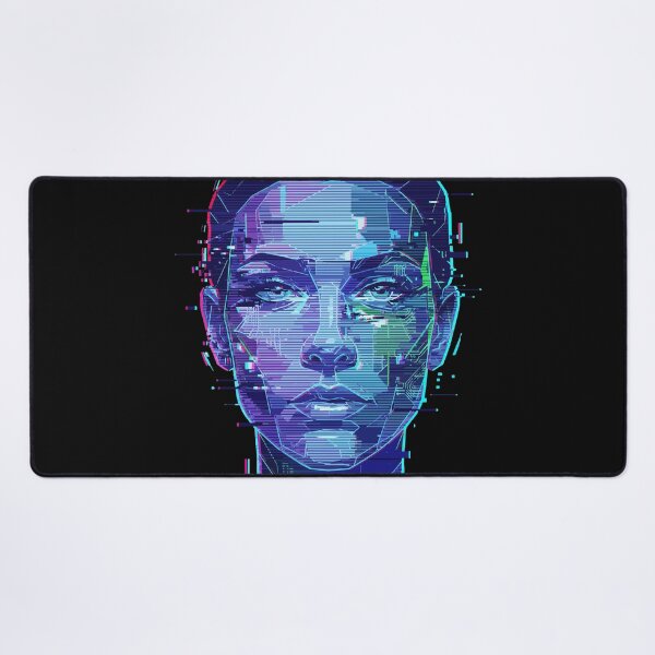 Item preview, GAN Glitch Face | Generative Adversarial Network Art designed and sold by Uglyandcute.