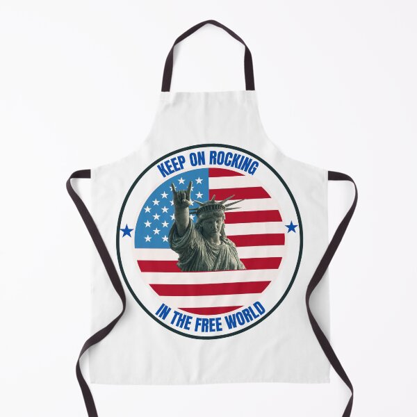 Item preview, Keep on Rocking in the Free World - USA designed and sold by Wear your geek.