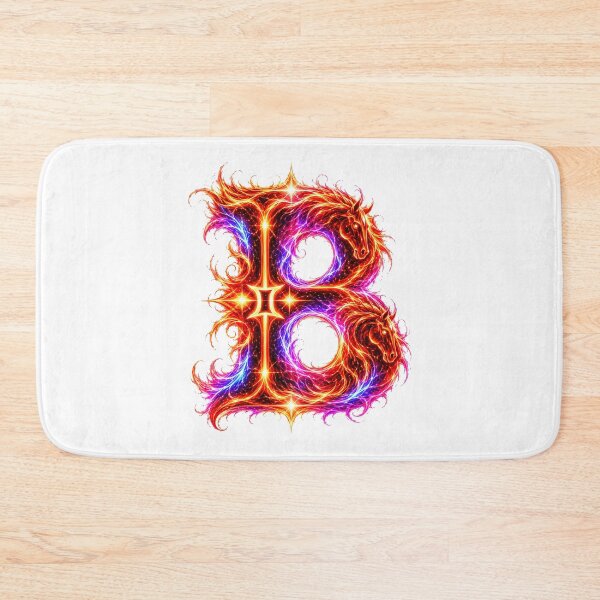 Artikelvorschau, Emberhoof Horse-Gemini Flame Letter B entworfen und verkauft von BlissBlvdShop.