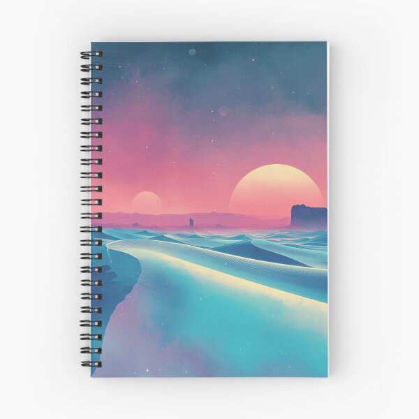 Item preview, Celestial Light Dunes Watercolor Alien Desert designed and sold by Luminous Wilds.