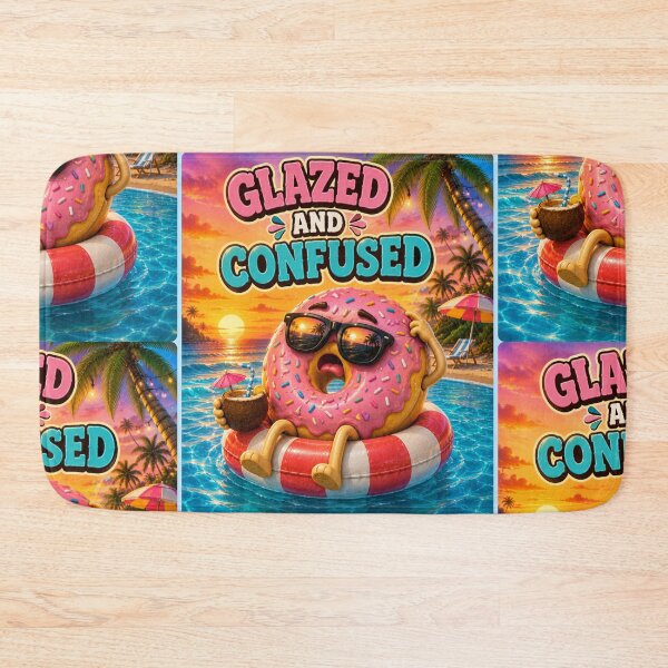 Item preview, Glazed And Confused Funny Donut designed and sold by BagFactoryUK.