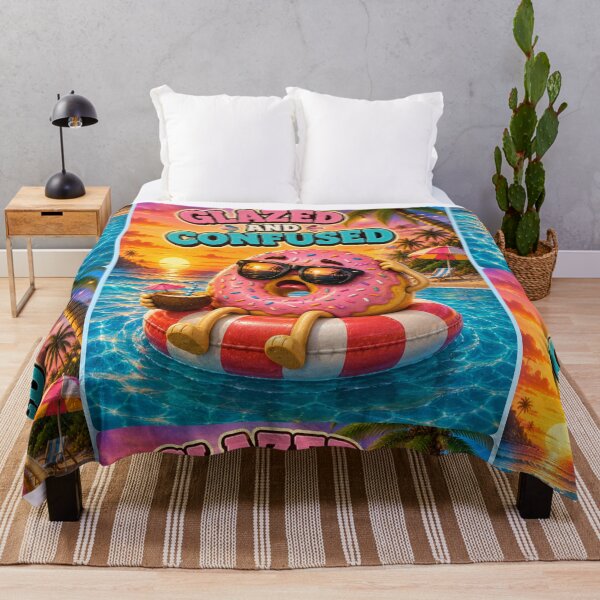 Item preview, Glazed And Confused Funny Donut designed and sold by BagFactoryUK.