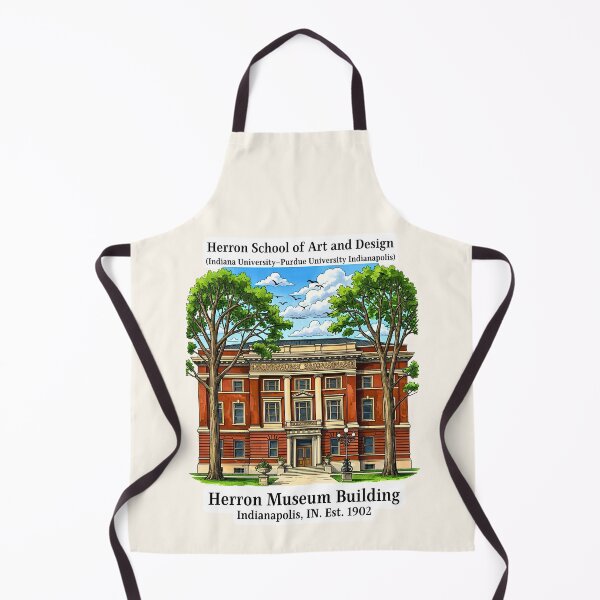 Item preview, Herron Museum Building Indianapolis Vintage Academic Art Print designed and sold by EvergreenPark - Tee Studio.