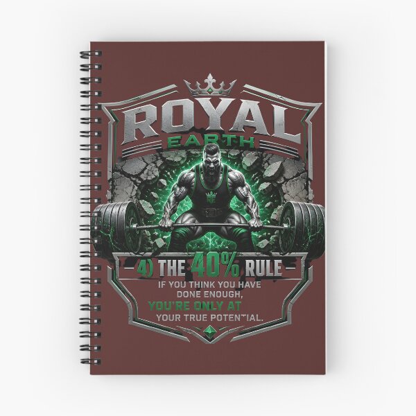 Item preview, Royal Earth Green Gym Motivation 40 Percent Rule designed and sold by RoyalEarthstore.