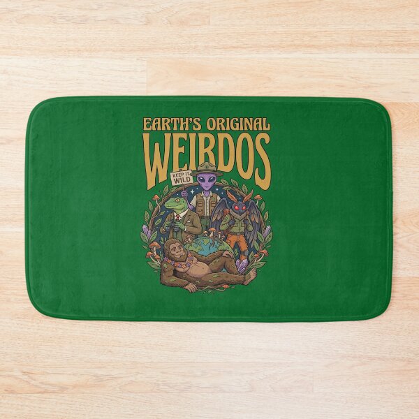 Item preview, Earth's Original Weirdos Cryptid Bigfoot Alien designed and sold by TeeARTHY.