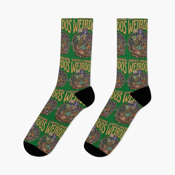 Item preview, Earth's Original Weirdos Cryptid Bigfoot Alien designed and sold by TeeARTHY.