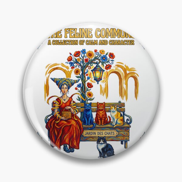Item preview, The Feline Commune Renaissance Cat Lady Humor designed and sold by TeeARTHY.