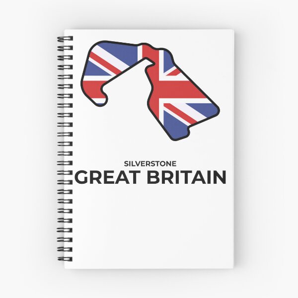 Item preview, Silverstone Circuit Great Britain F1 Track Map designed and sold by 2SvArtDesign.