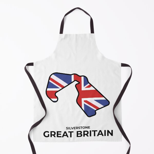 Item preview, Silverstone Circuit Great Britain F1 Track Map designed and sold by 2SvArtDesign.