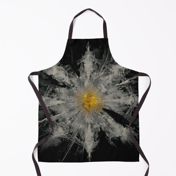 Item preview, Celtic Wheel : Sacred Geometry in Charcoal & Gold #6 designed and sold by Helios Be. Lavsh.
