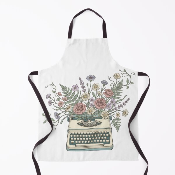 Item preview, Vintage Typewriter Wildflowers designed and sold by carthagia.
