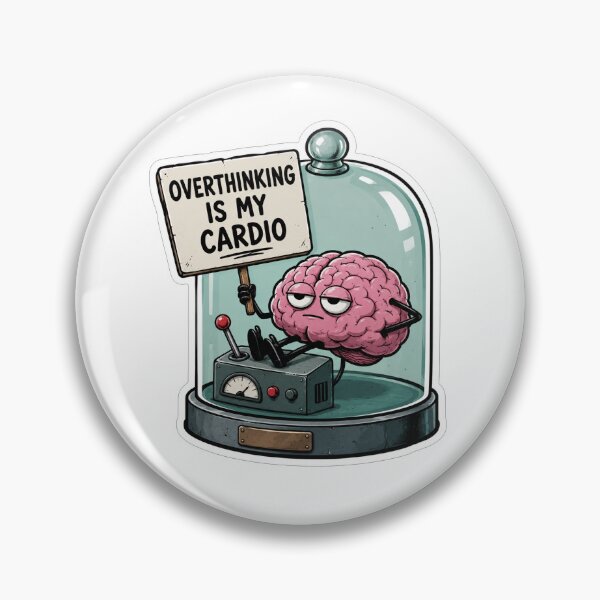 Item preview, Overthinking Is My Cardio designed and sold by Owcomm.