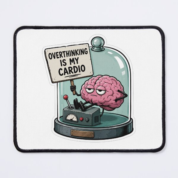 Item preview, Overthinking Is My Cardio designed and sold by Owcomm.