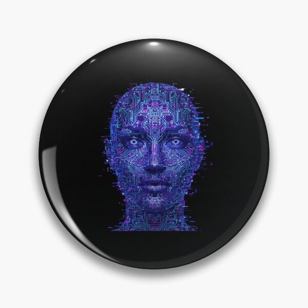 Item preview, GAN Glitch Face | Generative Adversarial Network Art designed and sold by Uglyandcute.