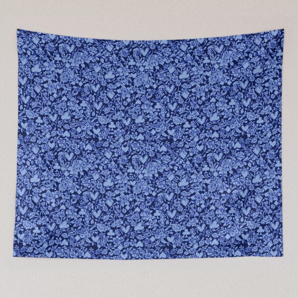 Item preview, Wild Card Blossom Navy designed and sold by Tess Arden.