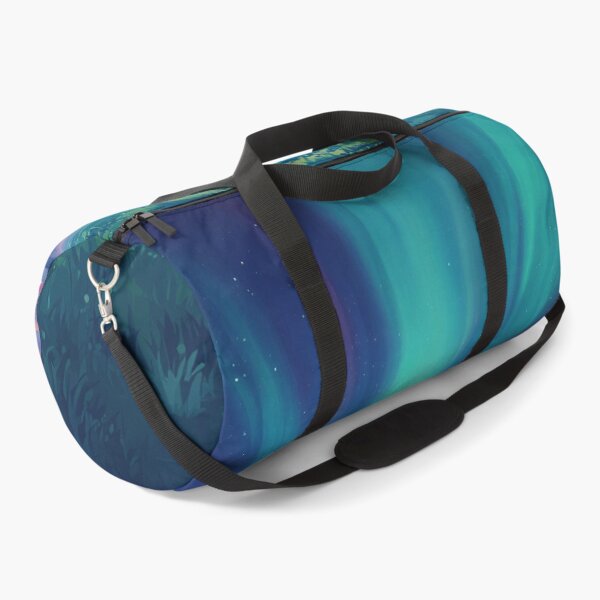 Item preview, Eternal Aurora Fields Watercolor Alien Landscape designed and sold by Luminous Wilds.