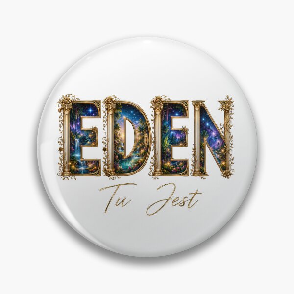 Item preview, EDEN Tu Jest designed and sold by HeyFajnaLinja.