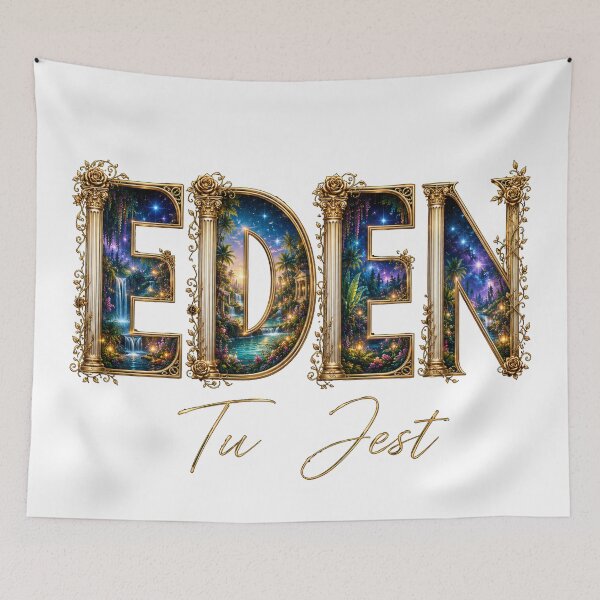 Item preview, EDEN Tu Jest designed and sold by HeyFajnaLinja.