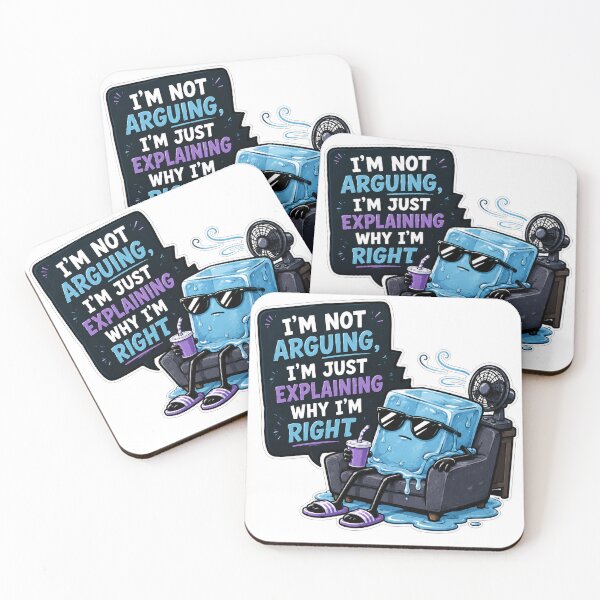 Item preview, Cool Ice Cube Explaining Why I Am Right designed and sold by Owcomm.