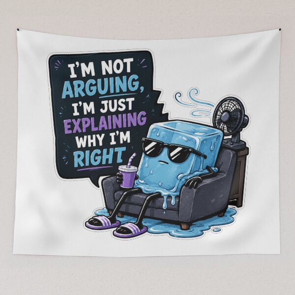 Item preview, Cool Ice Cube Explaining Why I Am Right designed and sold by Owcomm.