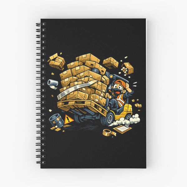 Item preview, Overloaded Pallet Moment – Warehouse Disaster Incoming designed and sold by ShiftGear-Zone.