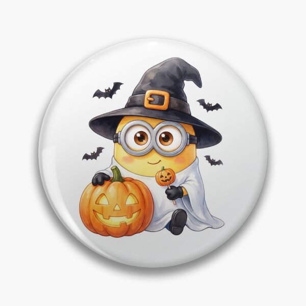 Item preview, Cute Halloween Ghost Cartoon Sticker PNG | Witch Hat Pumpkin Sticker | Kawaii Halloween Character | Transparent Background designed and sold by ashwin131.