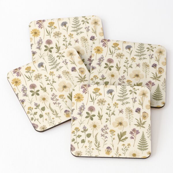 Item preview, Vintage Pressed Flowers Botanical Collection designed and sold by Owcomm.
