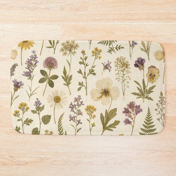 Item preview, Vintage Pressed Flowers Botanical Collection designed and sold by Owcomm.