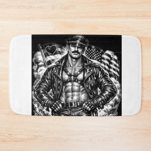 Item preview, Gay Leather Daddy Freedom Pride Biker Leder Pride Graphic Design designed and sold by ItsAKinkThing.