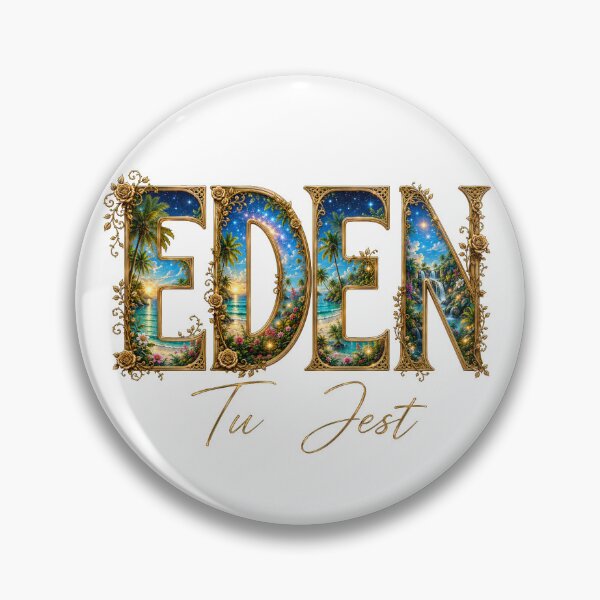 Item preview, EDEN Is Here designed and sold by HeyFajnaLinja.