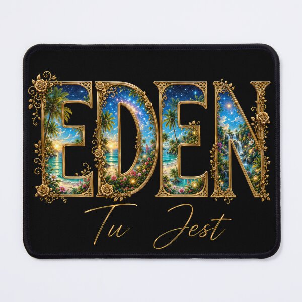 Item preview, EDEN Is Here designed and sold by HeyFajnaLinja.