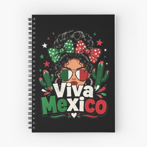 Item preview, Viva Mexico Messy Bun Mexican Independence Day designed and sold by OlakunleOloroz.