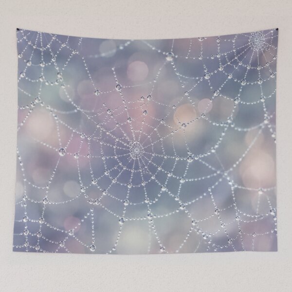 Item preview, Dewy Spider Web Morning designed and sold by Owcomm.