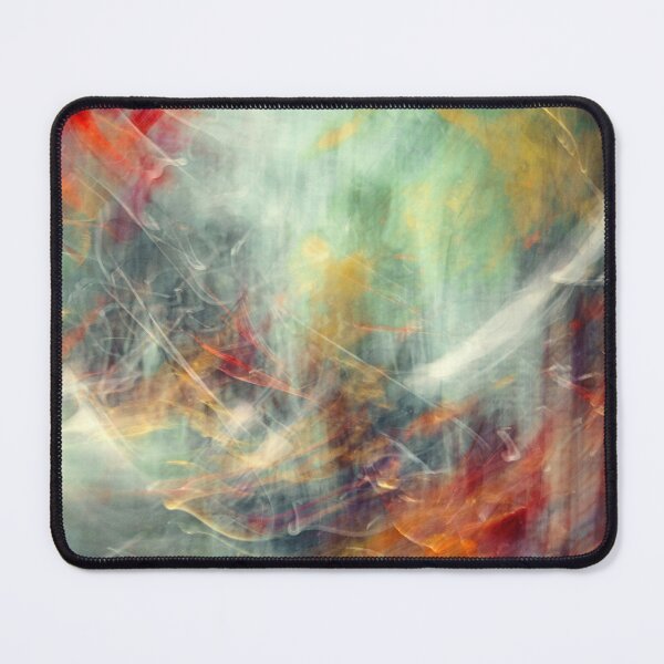 Item preview, Abstract Painting – Red, Gold & Teal Flowing Color Art  designed and sold by BuckaBaby.