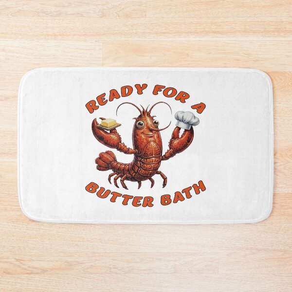 Item preview, Ready For A Butter Bath Funny Seafood Lobster designed and sold by TeeARTHY.