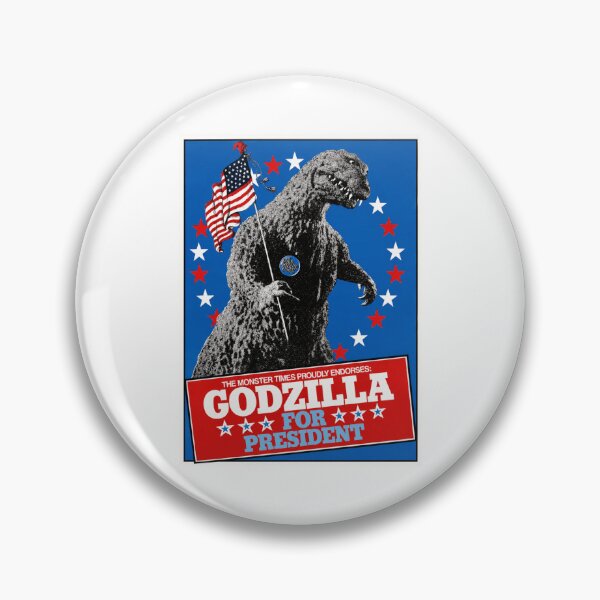 Item preview, Godzilla for President designed and sold by bentWitch.